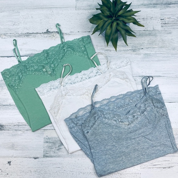 Bozzolo Tops - Bozzolo lace cami set (3)